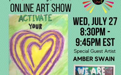 Save the Date!  July 27, 2022 – Online Art Show!